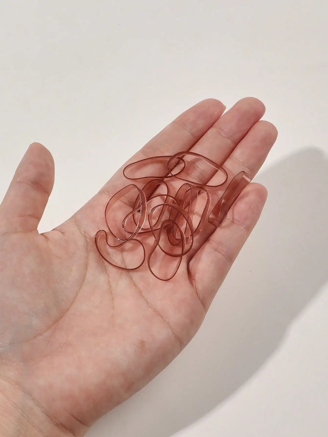 120/300/500Pcs Multi Color Elastic Hair Bands,Rubber Bands for Thin Thick Hair,Small Hair Ties Stretchy Ponytail Holders