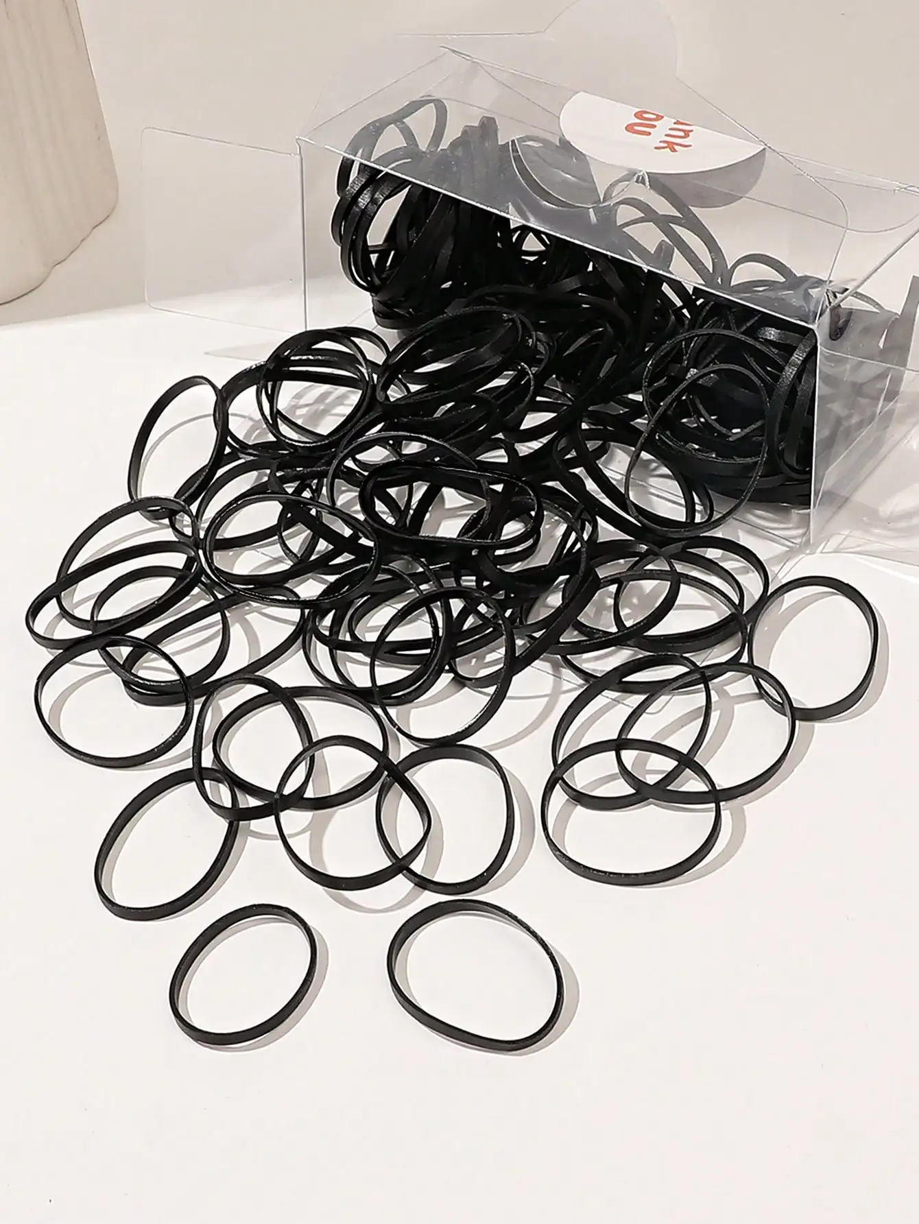 120/300/500Pcs Multi Color Elastic Hair Bands,Rubber Bands for Thin Thick Hair,Small Hair Ties Stretchy Ponytail Holders