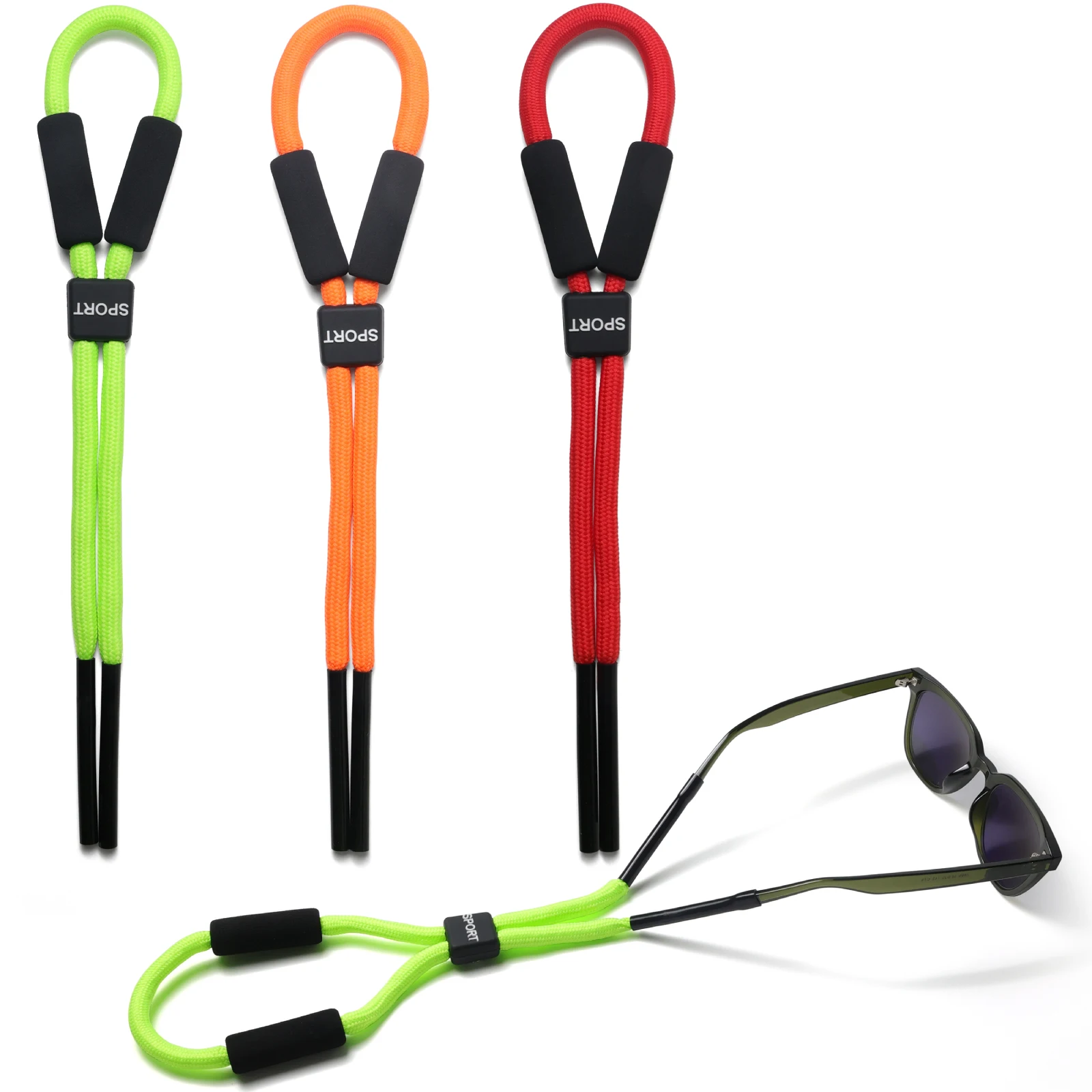 Eyeglasses Floating Cord Sunglass Strap Diving Swimming Rope Drifting Sport Chain By Dhoptical