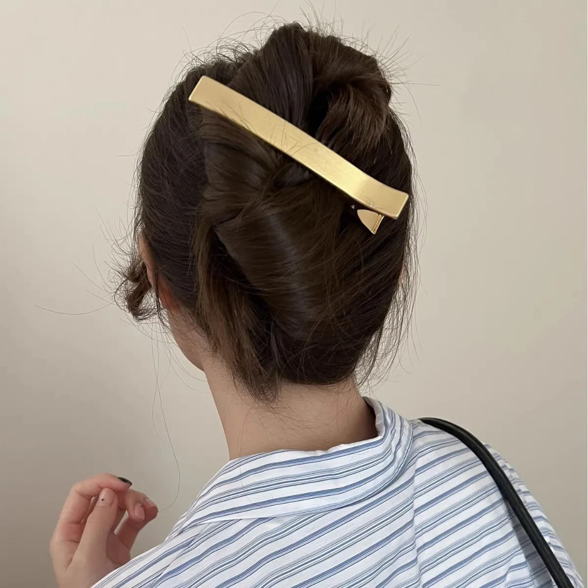 3PCS Korean Metal Hair Clips Barrettes Girls Women Elegant Hair Claws Hairpin Bangs Duckbill Ponytail Fashion Hair Accessories