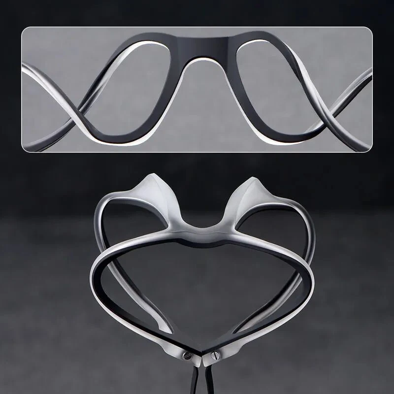 2025 Men's Progressive Multifocal Reading Glasses - Business Titanium Frame Computer Eyewear With Strengths 1.0, 2.0, 3.0