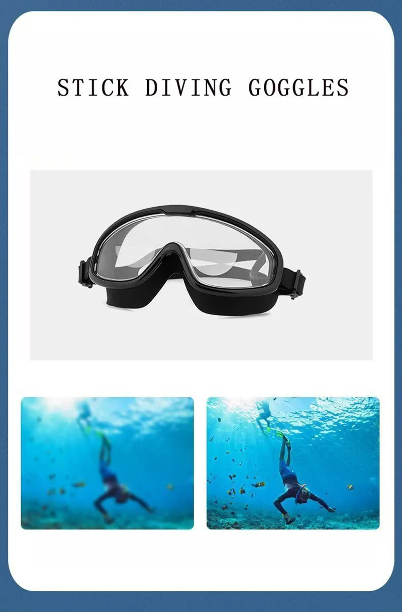 2026 Silicone Stick-on Myopic Lenses Portable Nearsighted Patch Adhesive Sunglasses Swimming Glasses Sports Protective Glasses