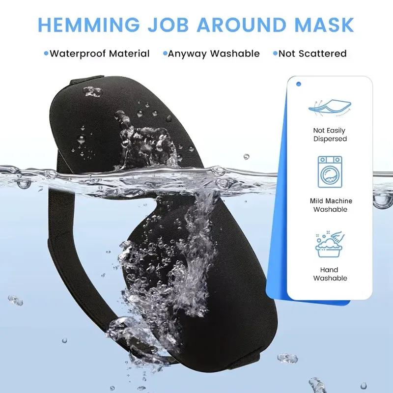 1/3/10PCS 3D Full Shading Sleep Mask for Relaxation And Zero Pressure Soft Breathable Nap Mask to Alleviate Eye Fatigue