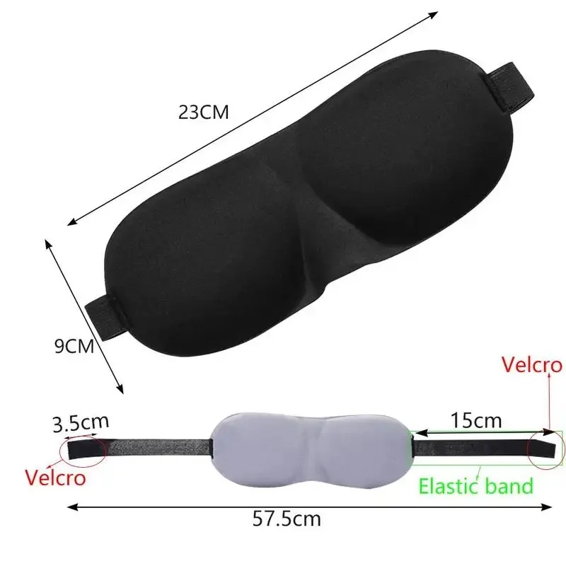1/3/10PCS 3D Full Shading Sleep Mask for Relaxation And Zero Pressure Soft Breathable Nap Mask to Alleviate Eye Fatigue