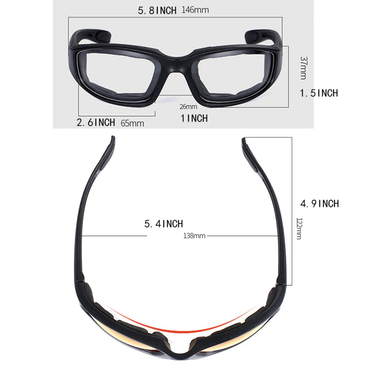 Fashion Goggles CS Impact Protection Tactical Windshield Cycling Sports Tactical Glasses for Women's