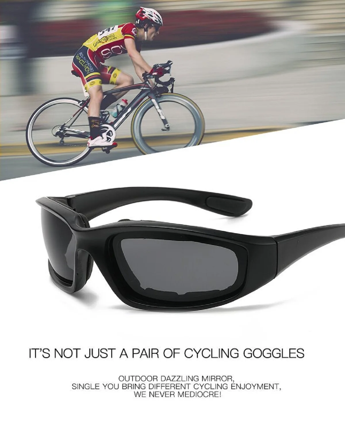 Fashion Goggles CS Impact Protection Tactical Windshield Cycling Sports Tactical Glasses for Women's