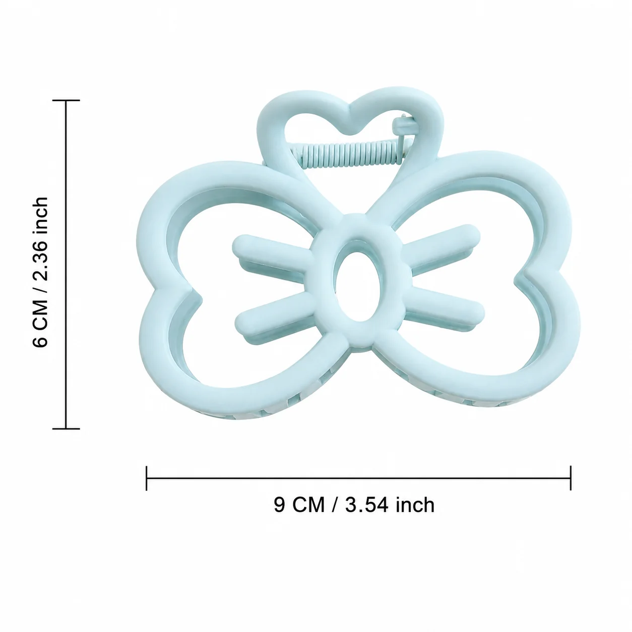 New Candy Color Cat Bow Hair Clip Plastic Claw Clip Fashion Crab Hair Clip For Girls Sweet Hair Claw Women Hair Accessories