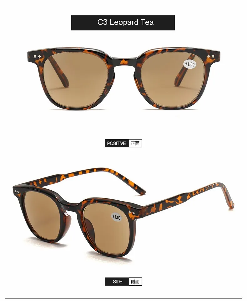 2025 Reading Sun Glasses For Women Men Classic Frame Outdoors Sunglasses Readers Presbyopia Eyeglasses +1.0~+4.0