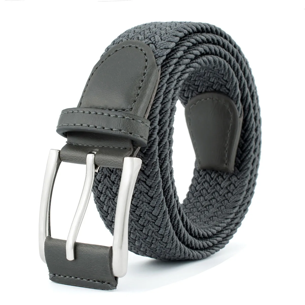 Stretch Woven Breathable Alloy Pin Buckle Belt for Men Women High Quality Casual Jeans Golf Canvas Multifunctional Outdoor Belt