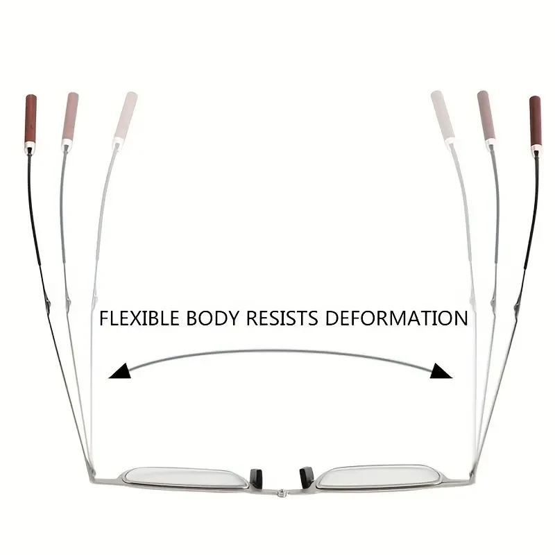 Ultra Thin Rosewood Folding Reading Glasses Portable Ultra-light Finished Eyeglasses Compact With Glasses Case 1.0-4.0