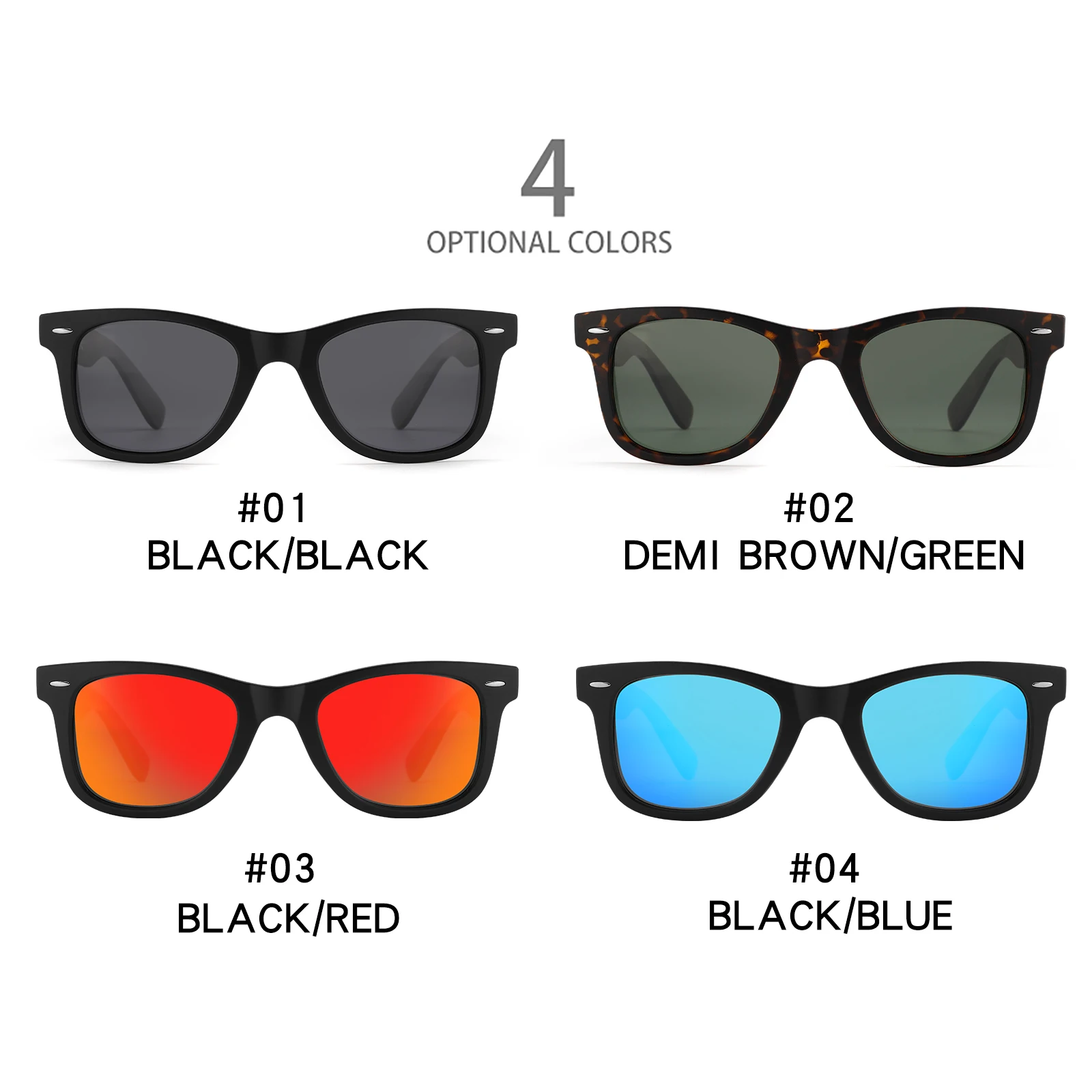 Men's Polarized Sunglasses Classic Fashion UV400 Women's Glasses Driving Outdoor Travel Glasses Cool 2140