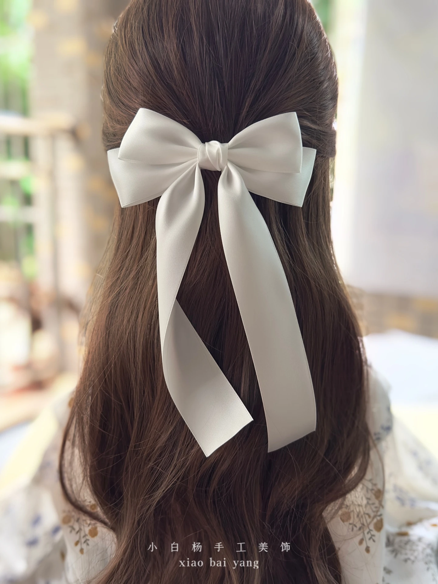 Korean Style Fashion Fabric Hair Bow Hairpin For Women Girls Ribbon Hair Clips Bowknot Spring Clip Female Hair Accessories
