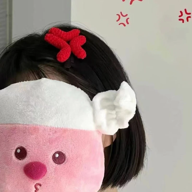 1pc New Angry Hair Clip Novelty Duckbill Clip Crochet Yarn Headband Side Clip