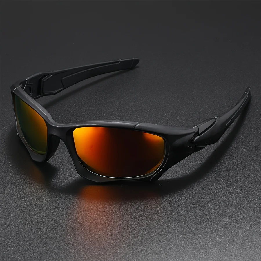 Tactical Windproof Fishing Sunglasses Men Women Classic Camouflage Shades with UV Protection for Outdoor Driving Cycling Hiking