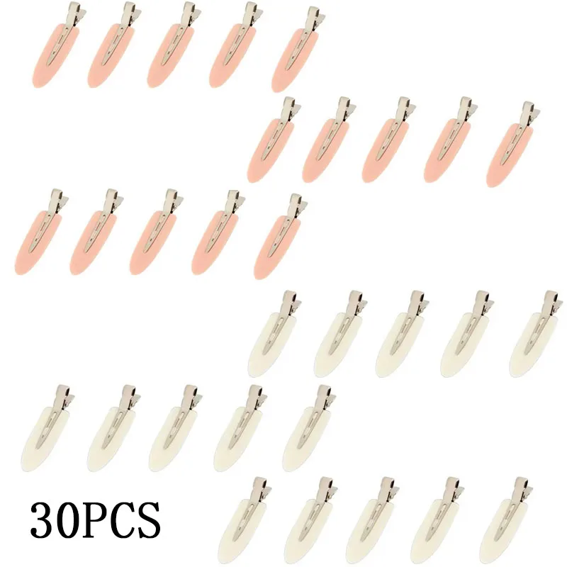 30pcs/Set Basic No Crease Hair Clips For Women Girls Hair Styling Makeup No Bend Hairpins Barrettes Fashion Hair Accessories