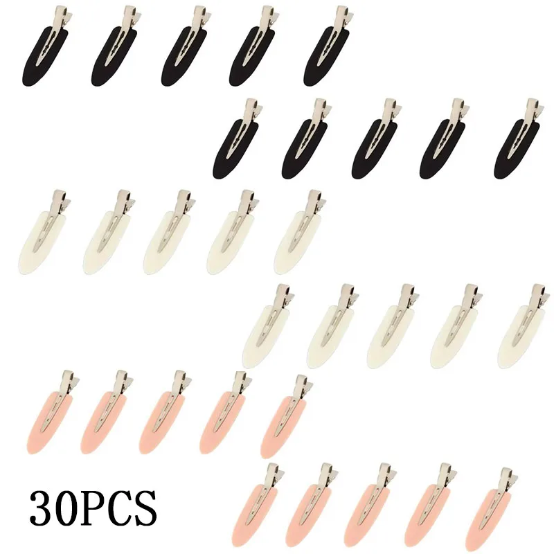 30pcs/Set Basic No Crease Hair Clips For Women Girls Hair Styling Makeup No Bend Hairpins Barrettes Fashion Hair Accessories