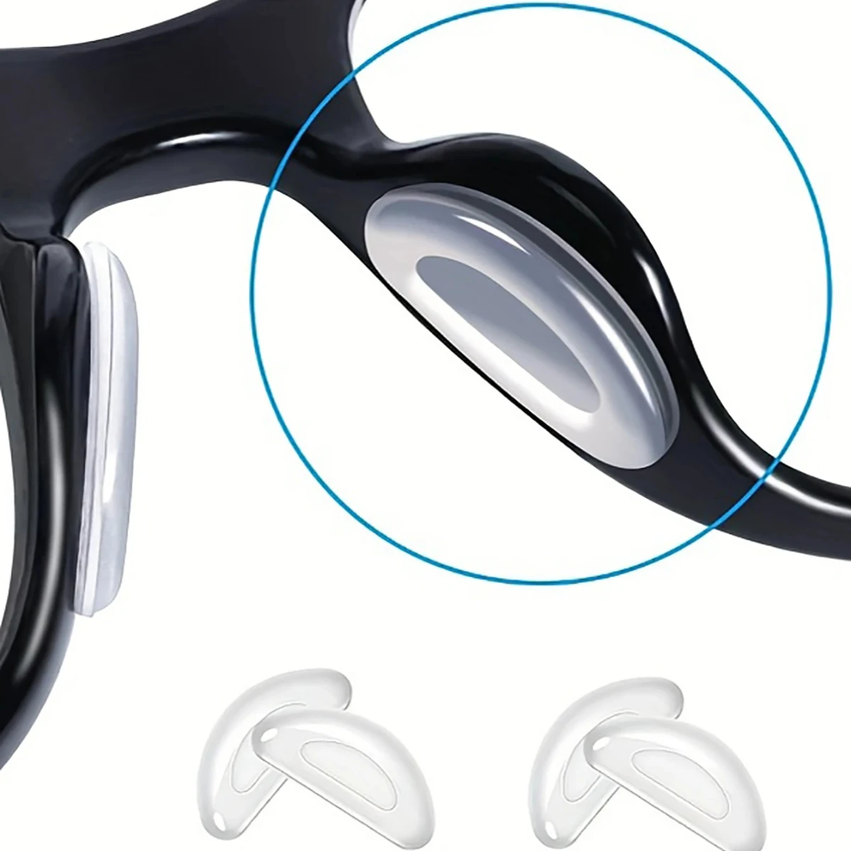 Viewring Non-slip Silicone Nose Pad For Glasses Eyeglasses And Sunglasses Soft Anti Slip Nose Pads Reading Glasses Accessories