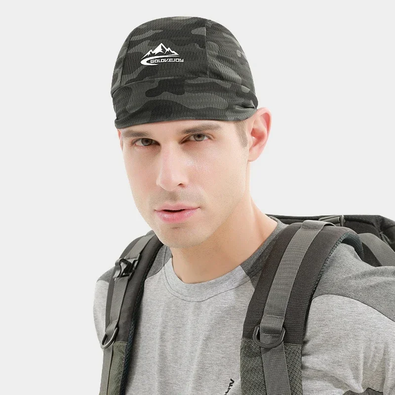 Cooling Skull Cap Helmet Lining Breathable Sweat Wicking Cycling Sports Running Hat Comfortable Outdoor Hiking Cap Quick Dry Cap