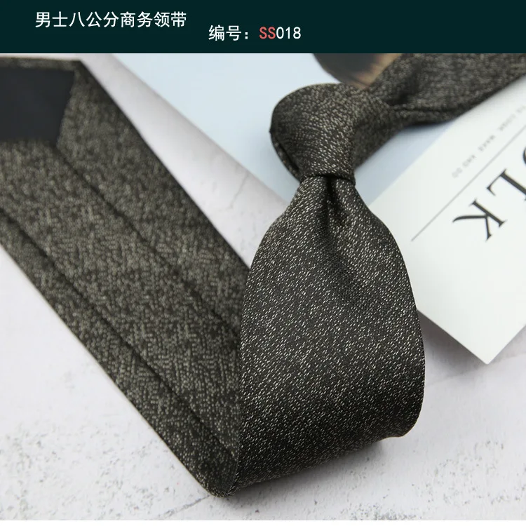Tie Gravatas Fashion Wholesale Woven 8 cm Striped Necktie Wedding Accessories Blue Man Dot Fit Group Party Office Neck Ties