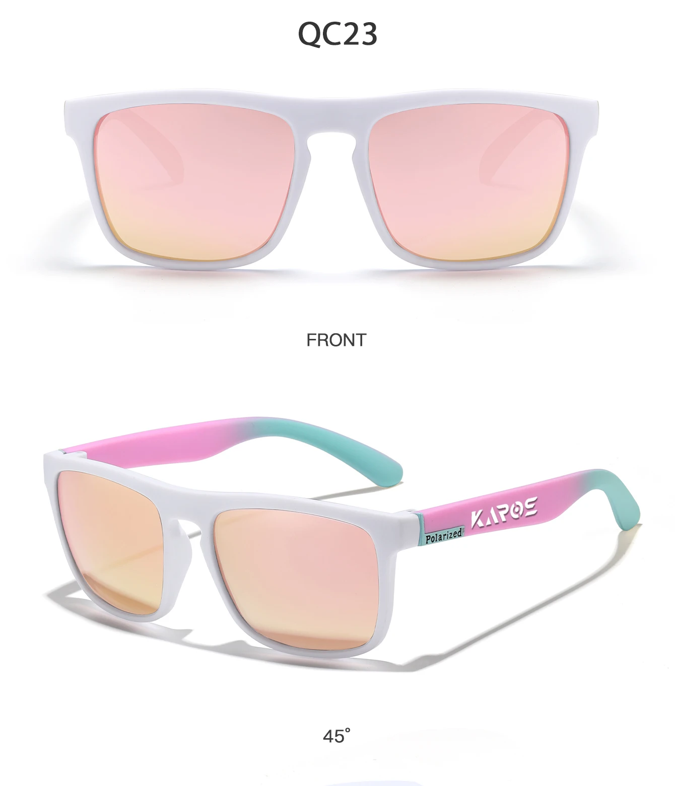 KAROS Polarized Sunglasses Unisex Driving Anti-Glare Goggles Outdoor Sport Fishing Cycling Glasses Travel Beach UV400 Eyeglasses