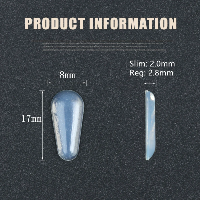 COLOUR_MAX 6Pairs Soft Silicone Nose Pad For Glasses Non-slip Eyeglasses Sunglass Black White Nose Pad