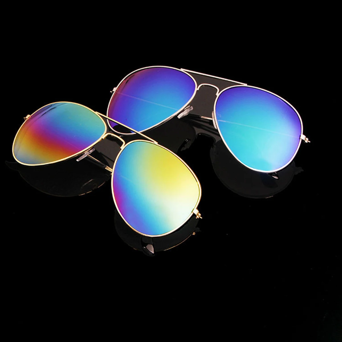 Ready Stock M'sia Original Men Sunglasses UV400 for Travel, Driving, Fashion Aviator Alloy Frame