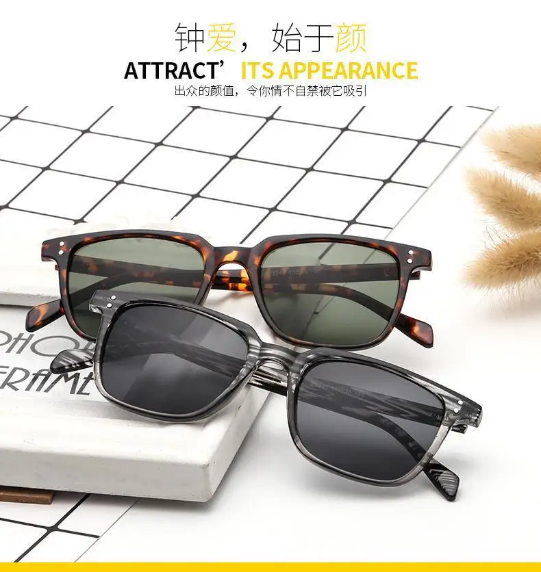 Rectangle Sunglasses Women Men Polygon Vintage Brand Designer Square Sun Glasses for Women Shades Female Eyewear Unisex Glasses