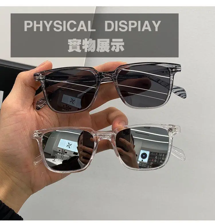 Rectangle Sunglasses Women Men Polygon Vintage Brand Designer Square Sun Glasses for Women Shades Female Eyewear Unisex Glasses