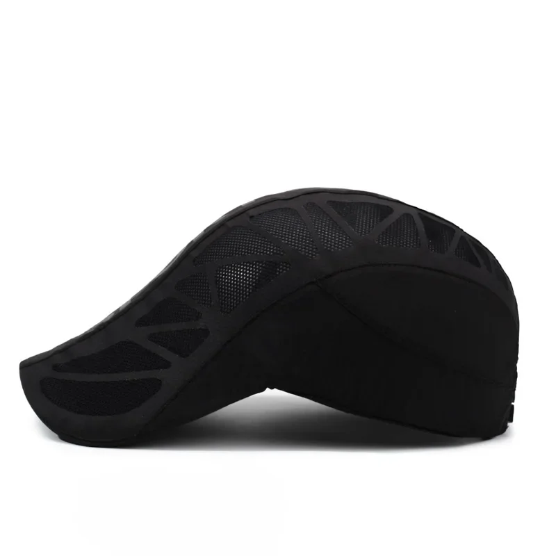 Summer New Arrival SPORT Letter Front-Panel Cap for Men Breathable Mesh Quick-Dry Sun Hat Outdoor UV Protection Baseball Cap