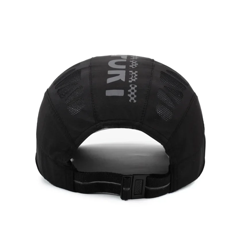 Summer New Arrival SPORT Letter Front-Panel Cap for Men Breathable Mesh Quick-Dry Sun Hat Outdoor UV Protection Baseball Cap