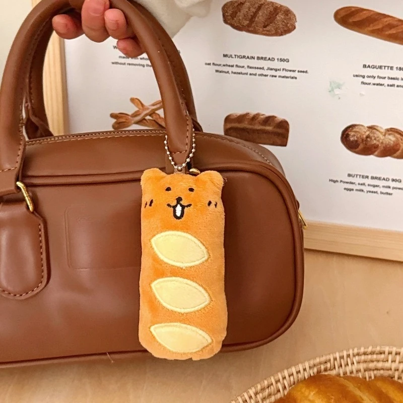 1/3 Pcs New Cute Food Pendant Creative Plush Pendant Bag Keychain Decorative Pendant