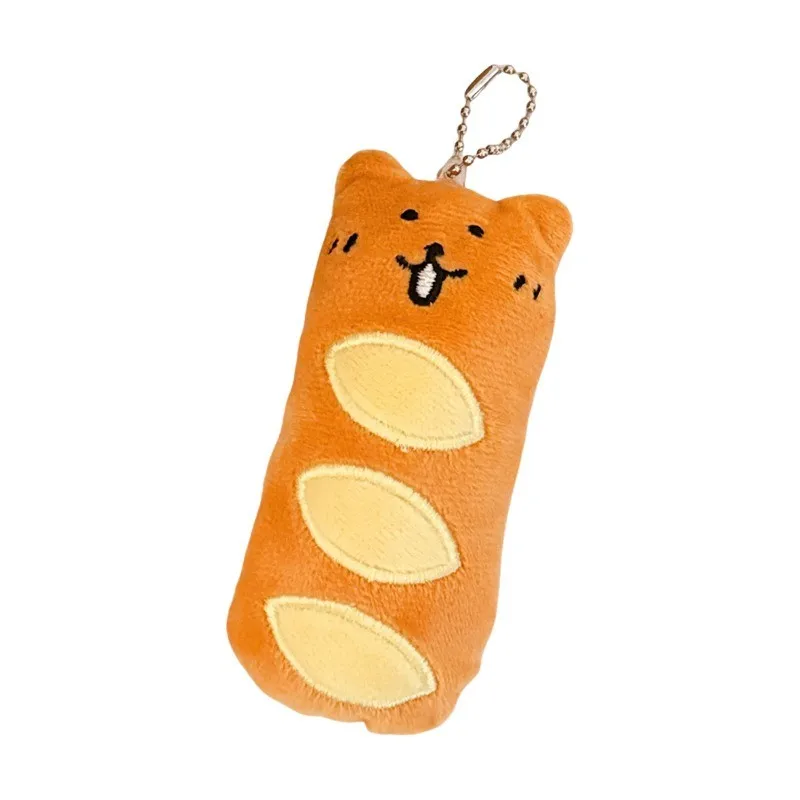 1/3 Pcs New Cute Food Pendant Creative Plush Pendant Bag Keychain Decorative Pendant