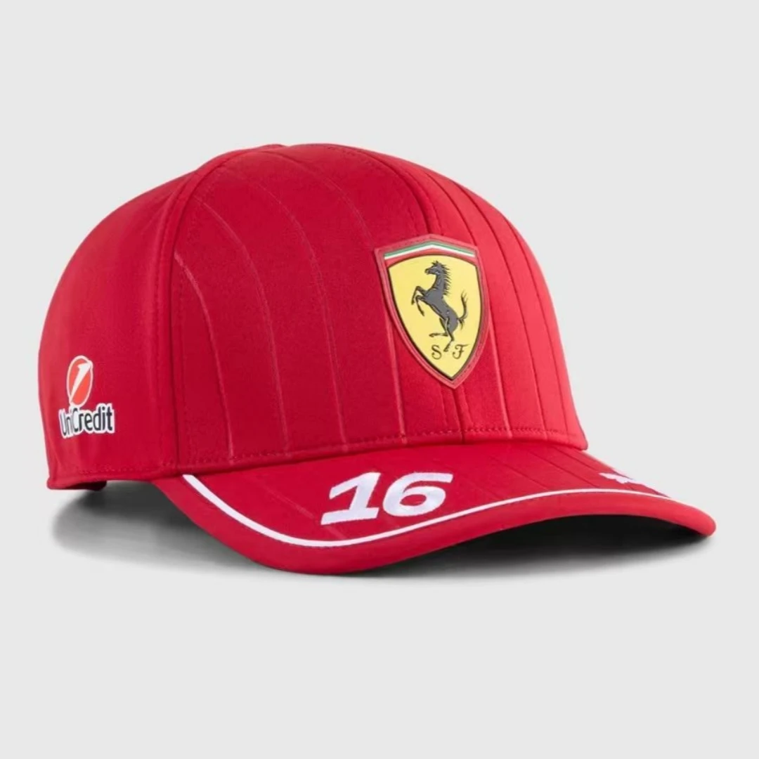 Scuderia Ferrari Team 2026 Hamilton,Leclerc Driver Baseball Cap, 2025 Ferrari Racing Hamilton,Leclerc Cap, Fan Cap