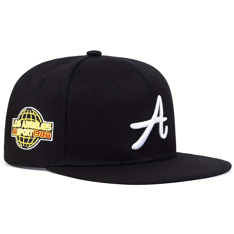 Unisex Gothic Letter Embroidery Hip-hop Hats Outdoor Adjustable Casual Baseball Caps Sunscreen Hat Sports Golf Cap