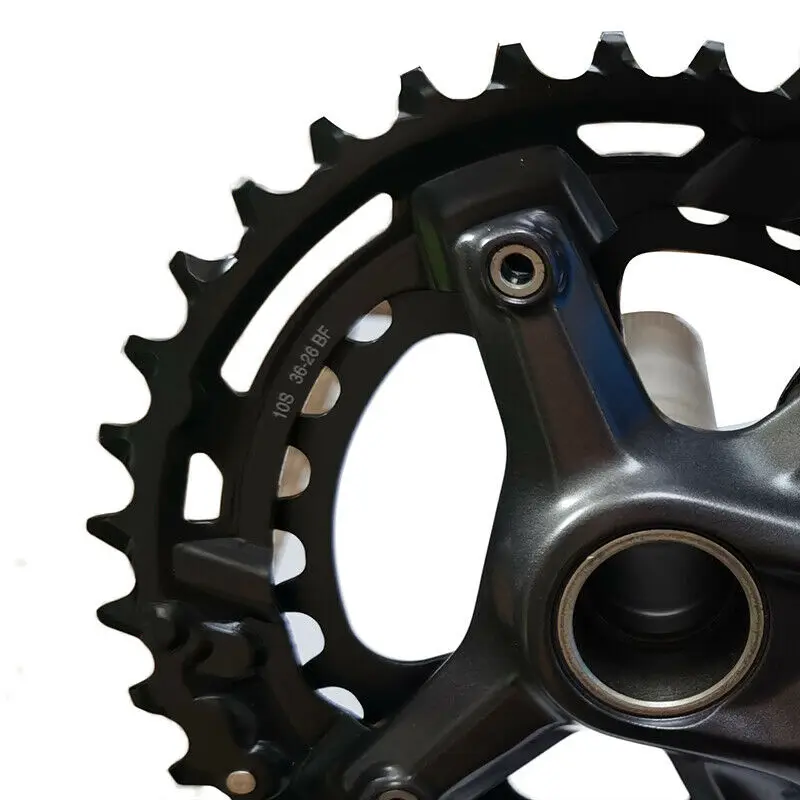 SHIMANO DEORE FC M4100 Crankset 170mm 36T-26T 2x10 Speed MTB Bicycle Wide Range Crank arm Chainring