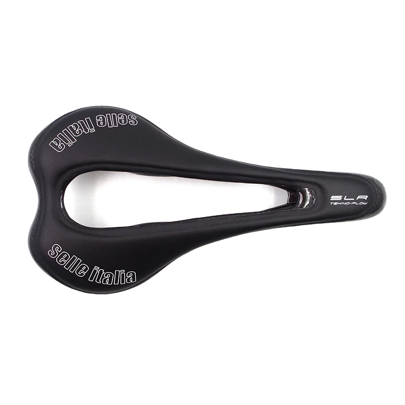 Full Carbons Fiber Saddle Ultralight Italia SLR Tekno Flow High performance SuperFlow MTB Road race Mountain bike saddle Parts