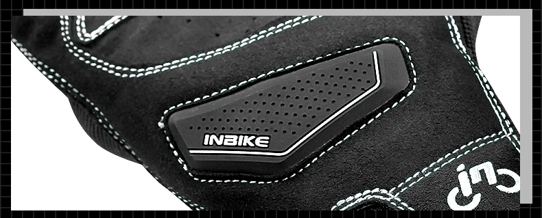 INBIKE Winter Cycling Gloves Men Full Finger Bicycle MTB Motorcycle Gloves Man Touchscreen Shockproof Glove for Motor Driving