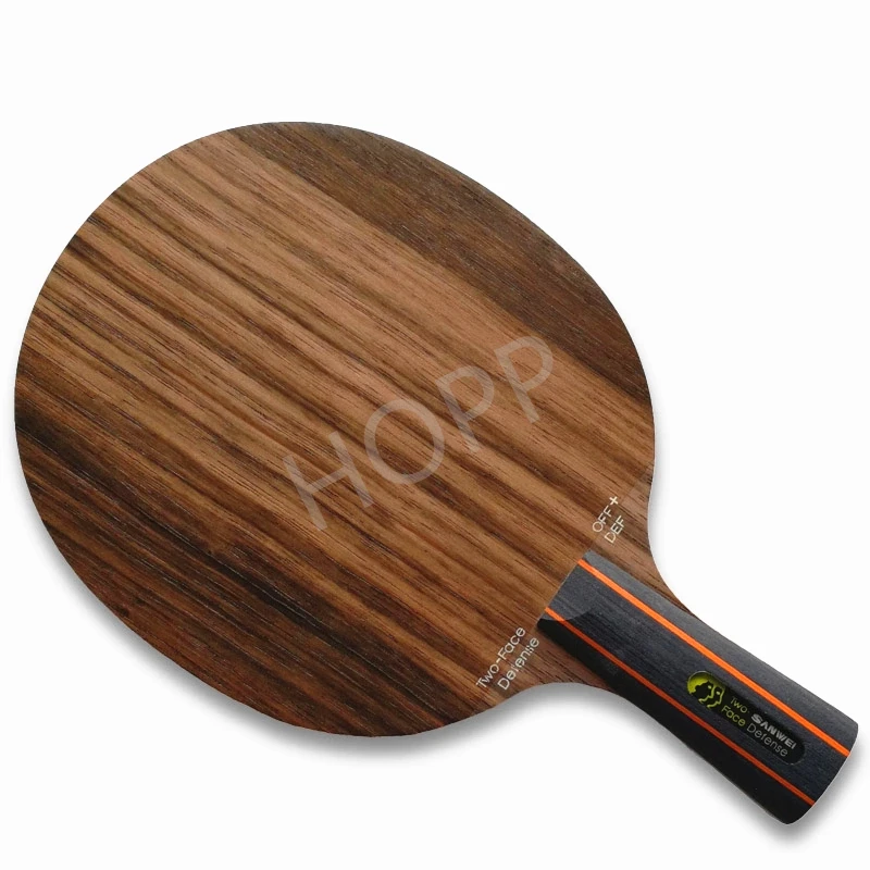 SANWEI TWO FACE DEFENSE Table Tennis Blade attack+ defence Ebony+ Hinoki surface sanwei ping pong racket bat paddle