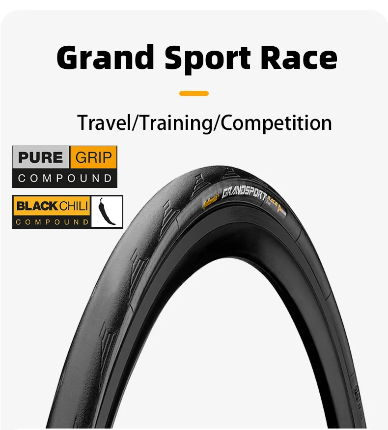 2pcs Continental Road Tire ULTRA Sport III & GRAND Sport Race Speed 700 × 25C/28C Road Bicycle Clincher Foldable Gravel Tire