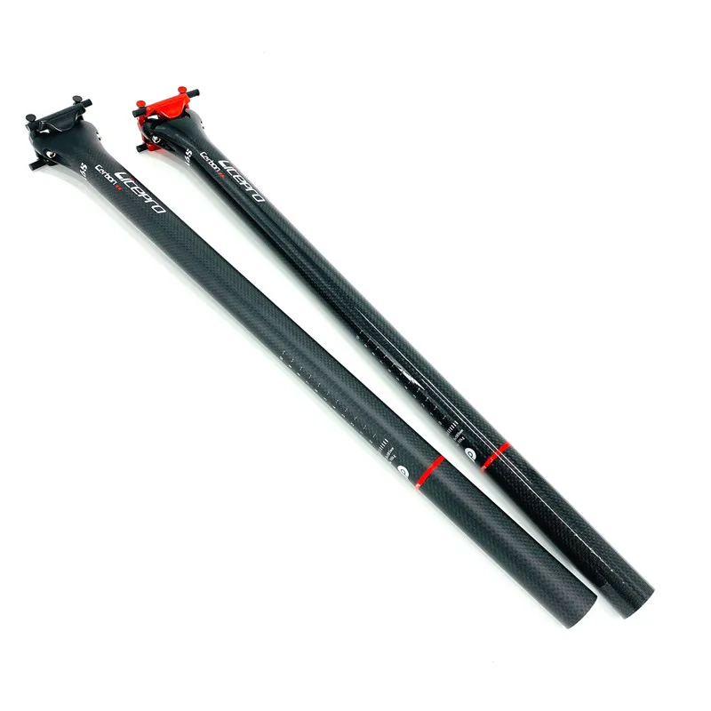 Litepro For Brompton Carbon Fiber Seatpost 31.8mm *580mm Ultralight Folding Bike Seatpost Seat Tube