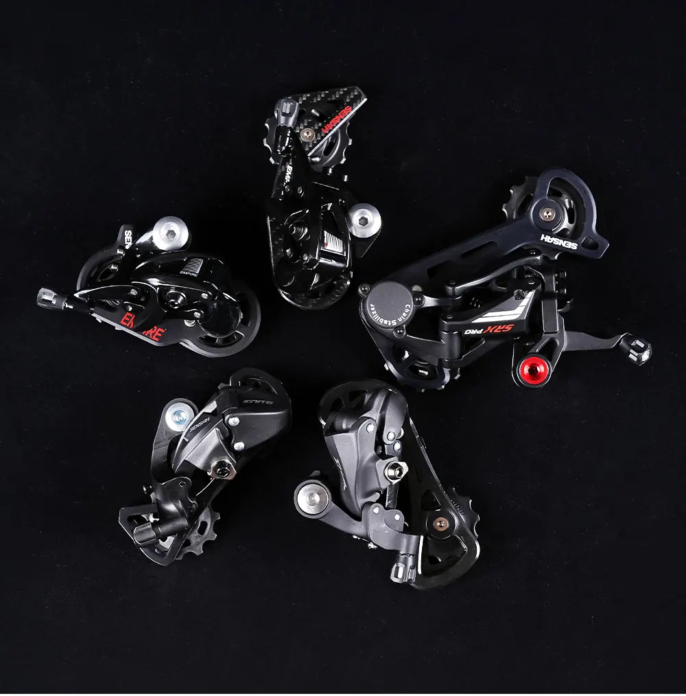 SENSAH Road Bike Rear Derailleur 9/10 /11 /12 Speed Short/Medium Leg Carbon Dial EMPIRE PRO SRX PHI for Road Bicycle New