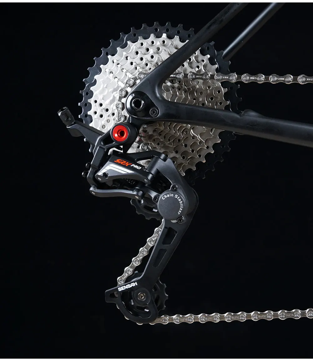 SENSAH Road Bike Rear Derailleur 9/10 /11 /12 Speed Short/Medium Leg Carbon Dial EMPIRE PRO SRX PHI for Road Bicycle New