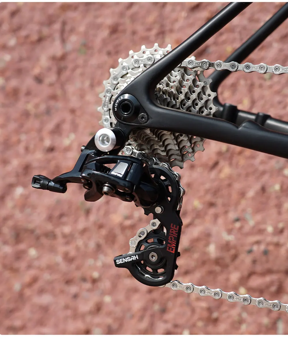 SENSAH Road Bike Rear Derailleur 9/10 /11 /12 Speed Short/Medium Leg Carbon Dial EMPIRE PRO SRX PHI for Road Bicycle New