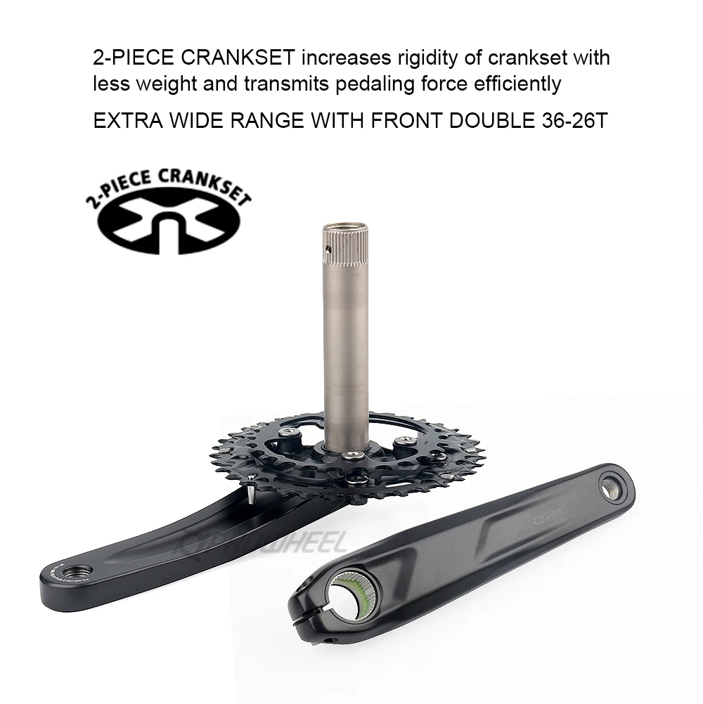 SHIMANO Deore FC M5100 Crankset 1x11Speed MTB Sprocket Mountain Bike Crankarm 170/175mm 34T/36T 11V Crankit BB MT500 MT501 BB52