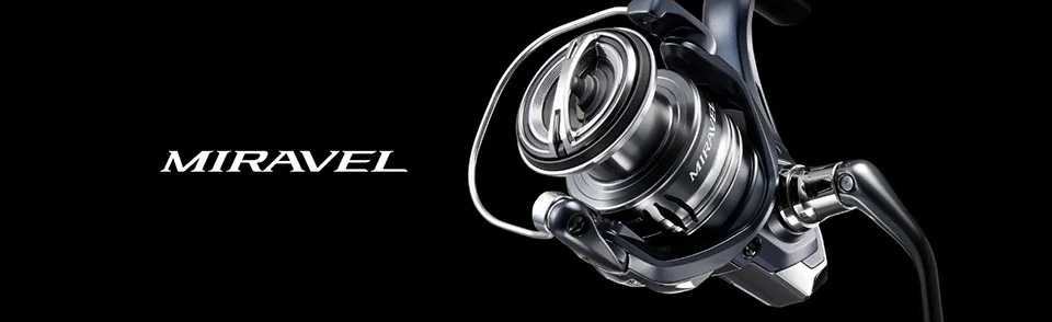 SHIMANO Reel MIRAVEL Spinning Fishing Reel 5+1BB 5.0:1/6.2:1 Ratio Metal Spool 3-11KG Power HGN Gearing Saltewater Fishing Reels