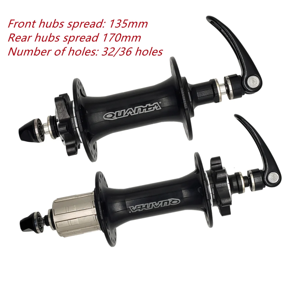 QUANTA Fat Bike Hub 32/36 Hole Aluminum Disc Brake Snow Bicycle Hubs Motorcycle Hub Bike Accessory