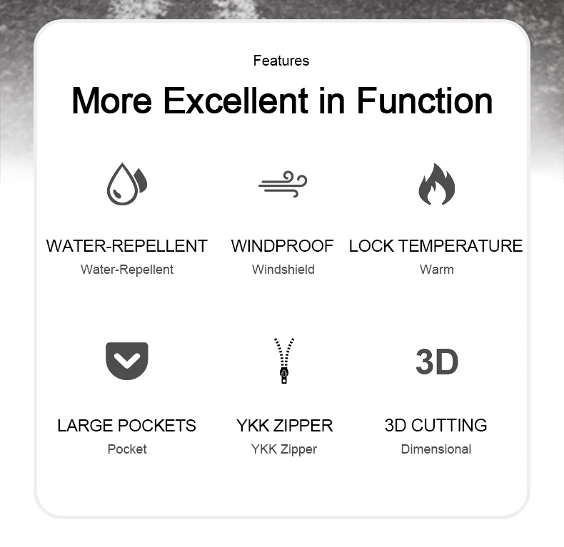 INBIKE Men's Winter Cycling Jacket With Hood Warm Fleece Windbreaker Coat For Men Windproof Outdoor Man Cycling Clothing Hiking