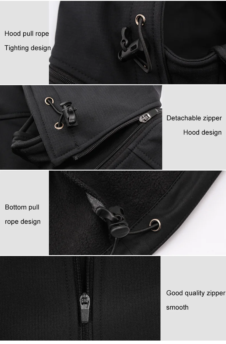 INBIKE Men's Winter Cycling Jacket With Hood Warm Fleece Windbreaker Coat For Men Windproof Outdoor Man Cycling Clothing Hiking