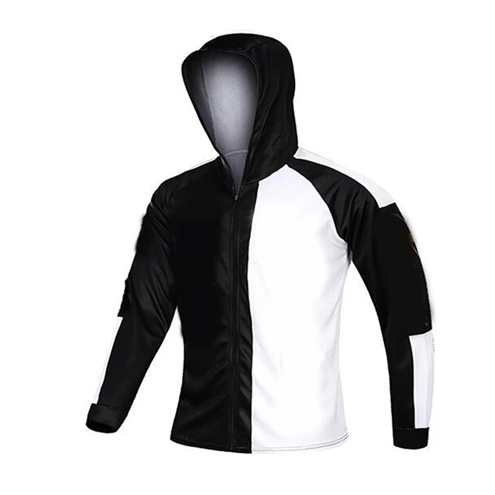 Fishing Hoodie Anti-UV Sunscreen Sun Protection Clothes Fishing Shirt Breathable Quick Dry Fishing Jersey Hooded Sportswear