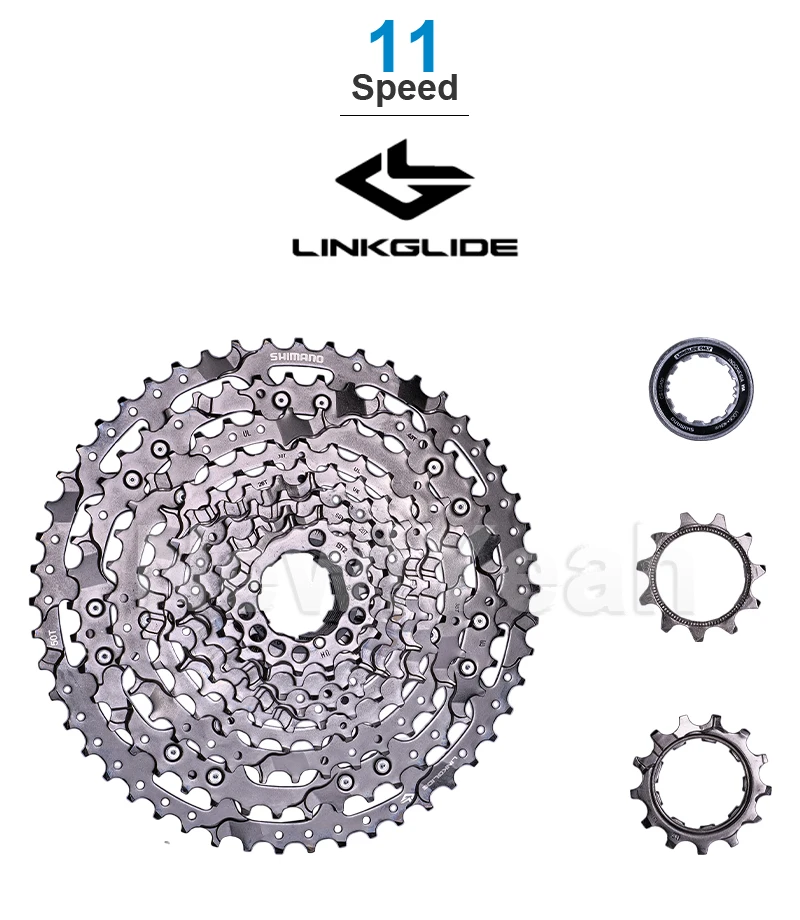 SHIMANO CUES LINKGLIDE 11-speed Cassette CS-LG400-11 CS-LG600-11 50T CS-LG700-11 Original Parts